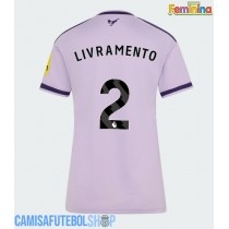 Camisa de time de futebol Newcastle United Tino Livramento #2 Replicas 3º Equipamento Feminina 2026-27 Manga Curta